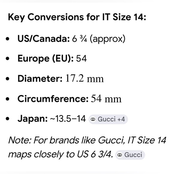 Gucci Logo Ring - Picture 7 of 7